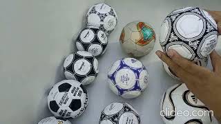 Mini World Cup Balls Collection 1970-2010 Adidas Historical Mini Ball Set Hand-Made Footballs