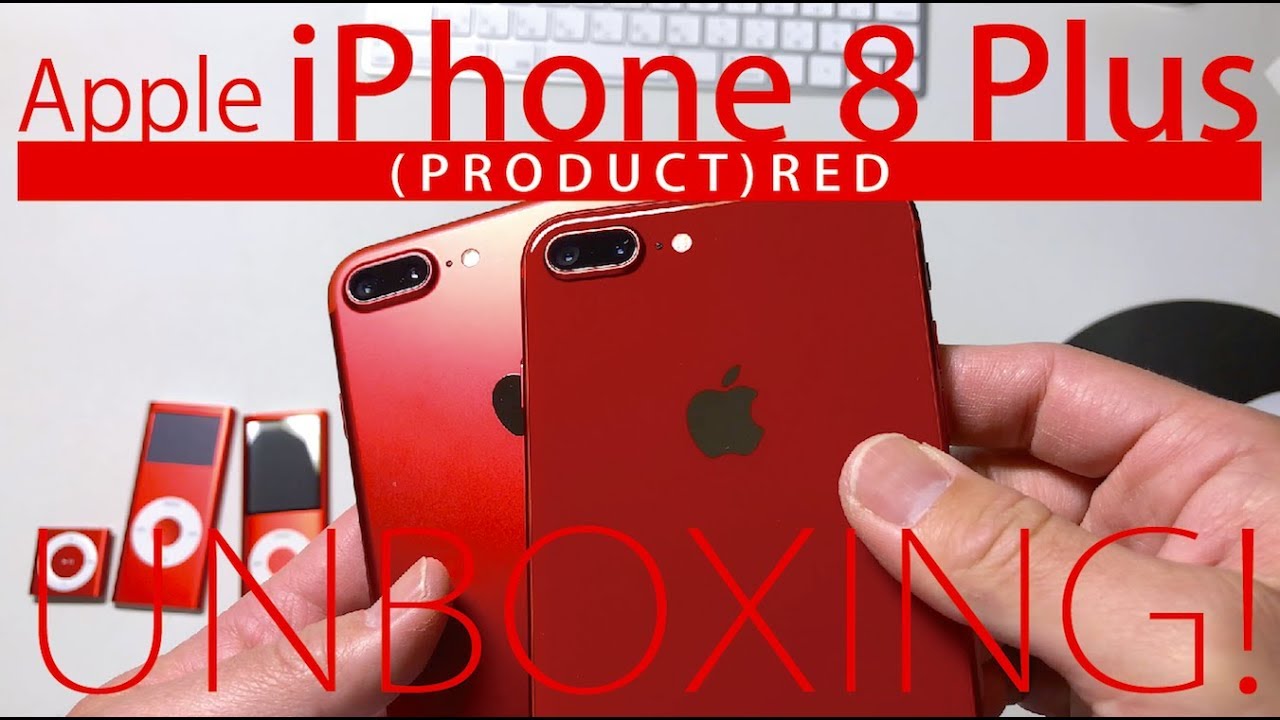 iPhone8plus (PRODUCT)RED 本体 Apple introduces iPhone 8 and iPhone 8 Plus (PRODUCT)RED