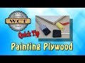 Plywood Painting Tip