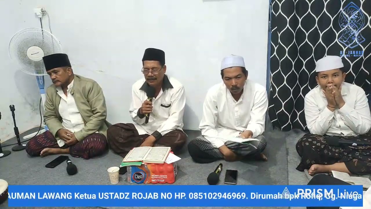 Gg niaga Kauman bersholawat bersama JAM'IYAH MAULID DIBA' DAN GAMBUS AL JAUHAR 