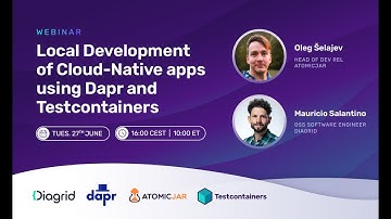 Local Development of Cloud-Native apps using Dapr and Testcontainers