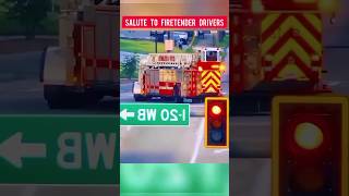 Respecting Emergency Services: Firetruck & Ambulance Awareness! 🚒🚑 #shorts #shortsfeed