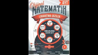 Orijinal Yayınları Ayt Matematik Logaritma Diziler Konu Anlatımlı
