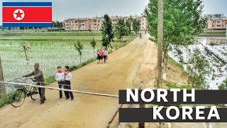 NORTH KOREA  TRAIN TRIP FROM CHINA TO PYONGYANG