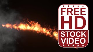 Free Stock Videos - fire burning with flames coming from cloud leftt side 3D animation