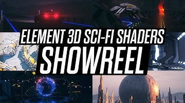 Element 3D Sci-fi Shaders - Out Now!