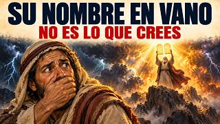 «No tomarás el nombre de Dios en vano» NO significa lo que muchos creen