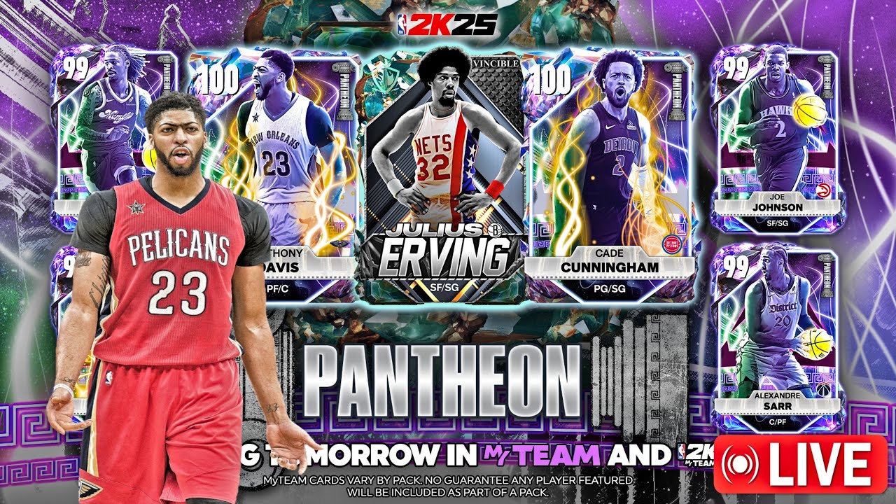 Invincible Julius Erving, 100 AD & Cade Cunningham Tomorrow
