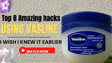 8 Vaseline Hacks Every Girl Should Know 💅 | Clear, Glowy Skin at Home!” #skincare #diy #vasline 