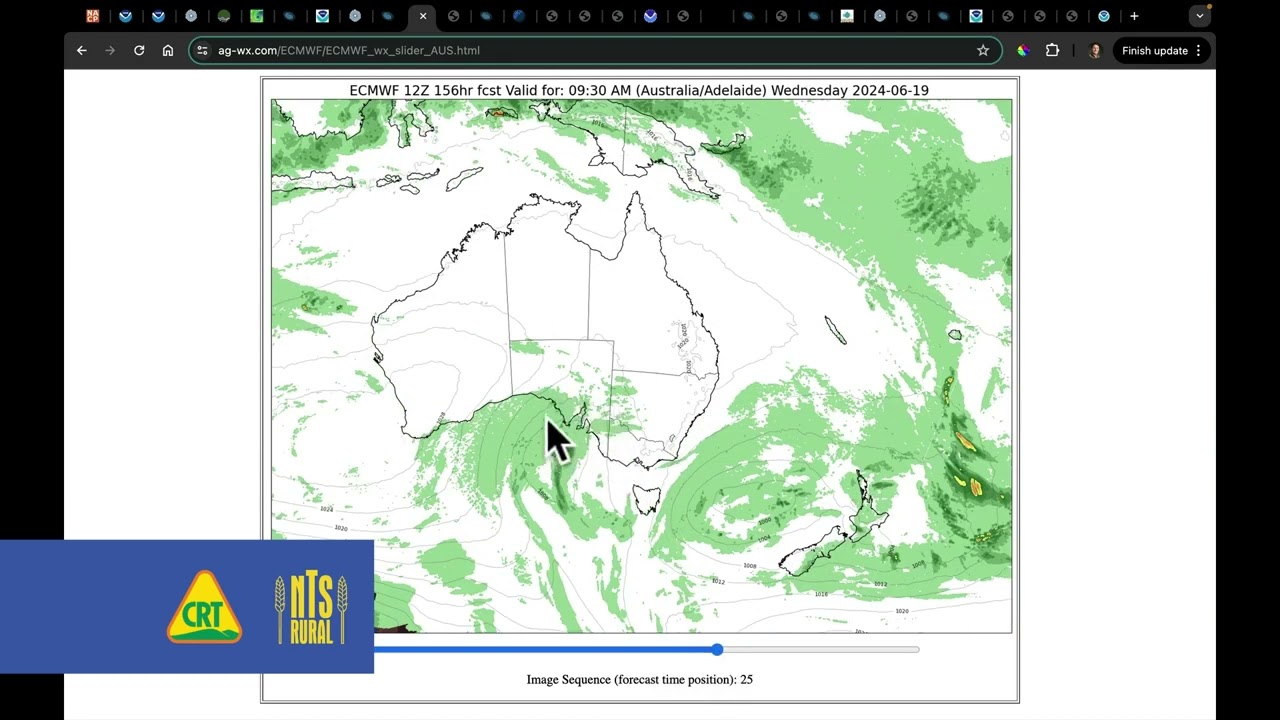 Ag Weather Forecast   Australia   Mid June 2024
