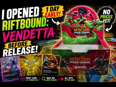 I Opened Riftbound: Vendetta Before Release!