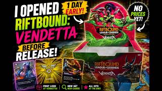 I Opened Riftbound: Vendetta Before Release!