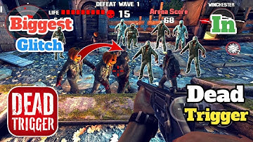 Requested Video. Biggest Glitch in Dead Trigger in Arena Mode. Dead Trigger Graveyard Arena Gameplay