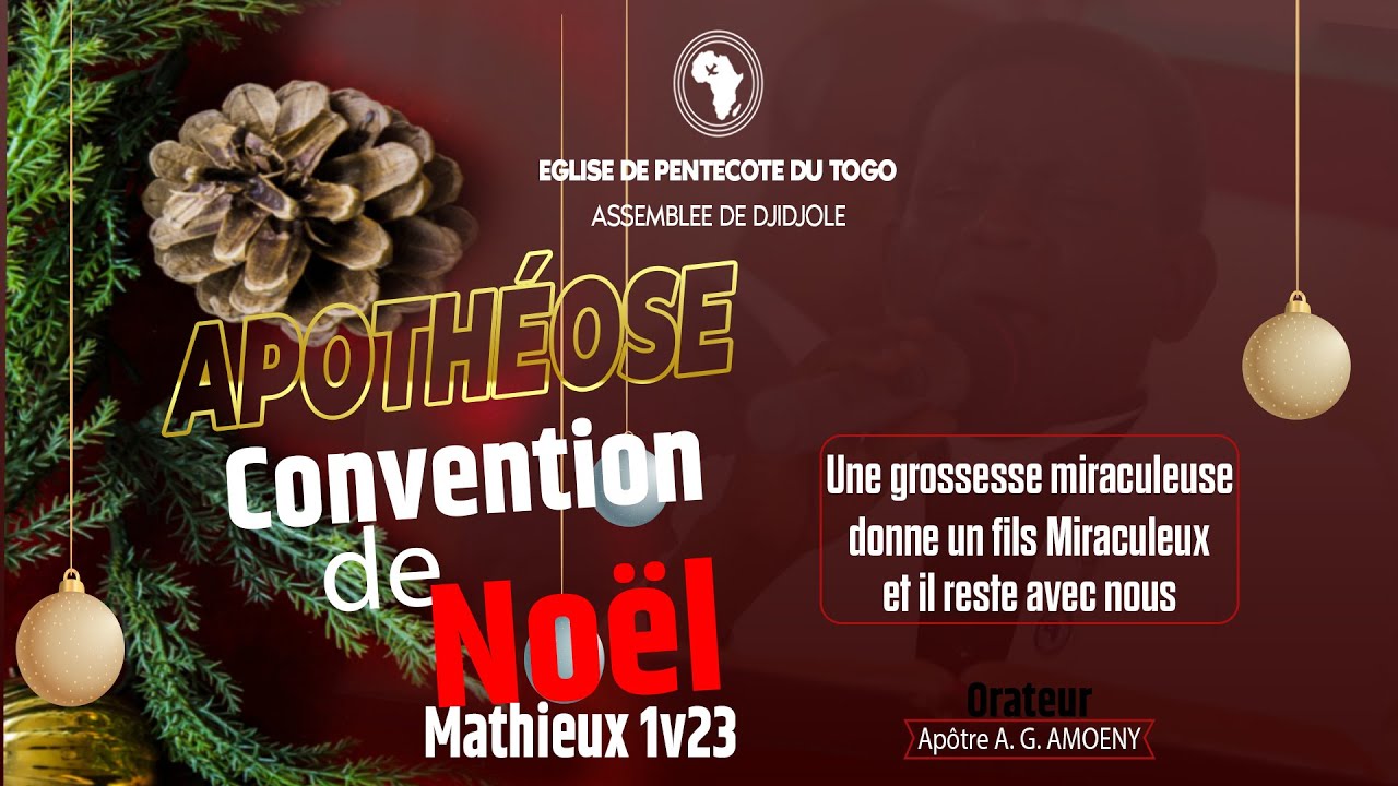 Apothéose de la convention de Noël 21 / 12/ 2025  // EPT DJIDJOLE