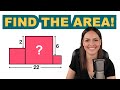 Math Puzzle Can YOU Find The Area
