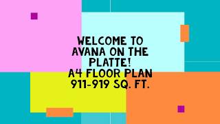 Avana on the Platte A4 Floor Plan