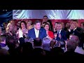 Manchin celebrates win, bashes Trump