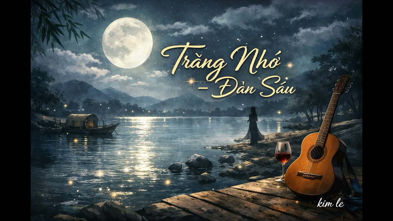 TRĂNG NHỚ , ĐÀN SẦU - Kim Le AI