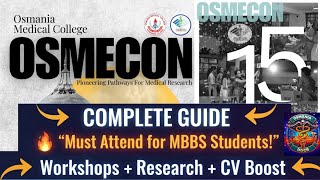 OSMECON 2025–Complete Guide | Workshops, Events & How to Register. #osmecon#mbbs #workshop #doctor 