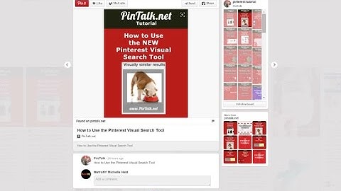 Pinterest Visual Search tutorial video from PinTalk