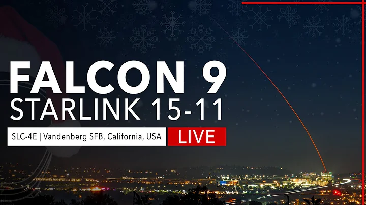 SpaceX Starlink 15-11 Launch from Vandenberg, California