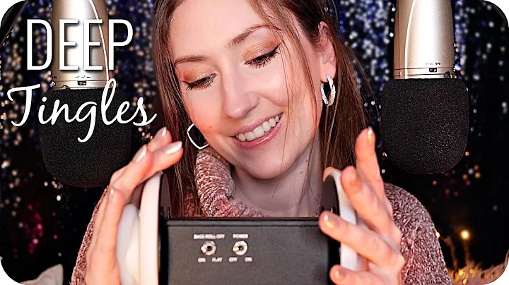 ASMR Lotion Ear Massage Heaven ❤️ Ear Stroking with Soft Whisper Ramble 💤 4 Mics for Deep Tingles