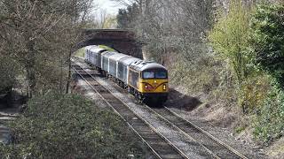 Gbrf Cl 69 & 57 Nos. 69006 Tnt 57305 On 1Z42 Cracoe - Jack Railtour On 28.03.26 - Hd