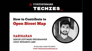How to Contribute to Open Street Map | Hariharan Umapathi | virudhunagartechies.in screenshot 1