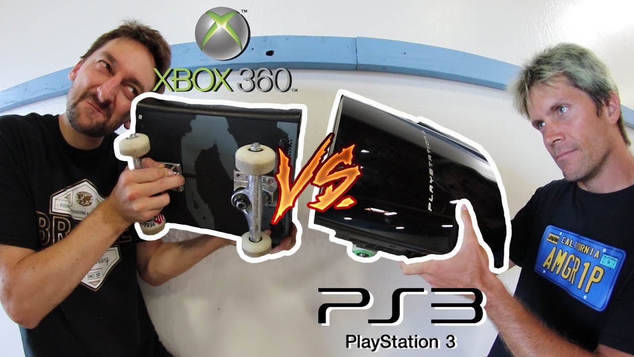 please cartoon XBOX 360 VS PLAYSTATION 3 | CONSOLE WARS!