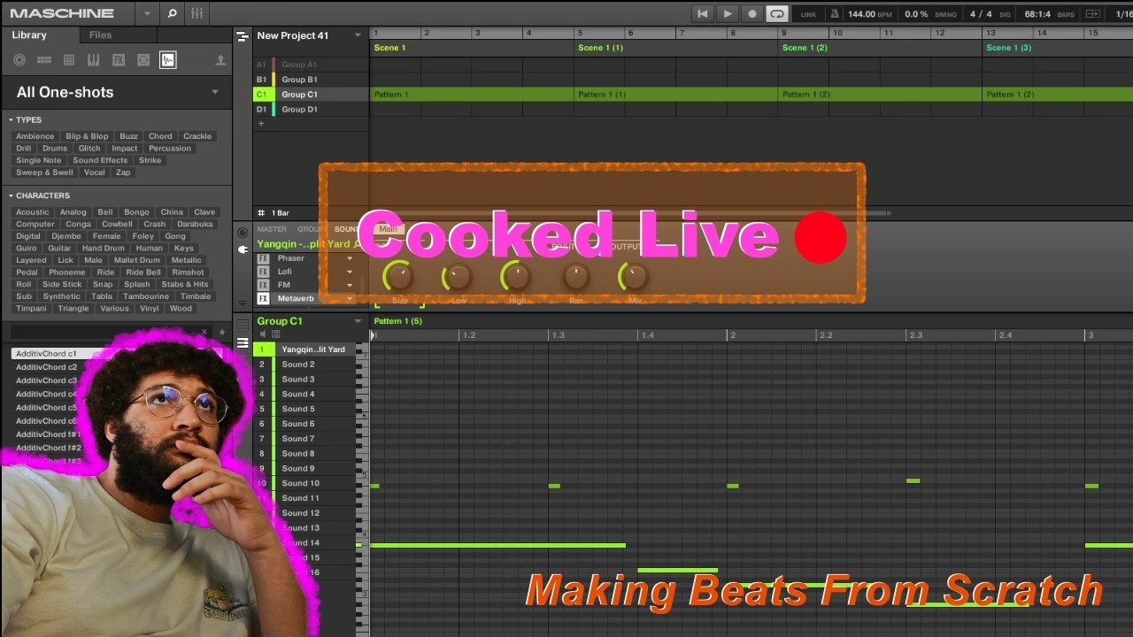 Cooked Live | sickest bassline ever 
