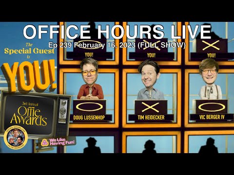 Customer Appreciation Day, Daytime Offie Awards (Office Hours Live Ep 239 FULL SHOW) - Customer Appreciation Day, Daytime Offie Awards (Office Hours Live Ep 239 FULL SHOW)