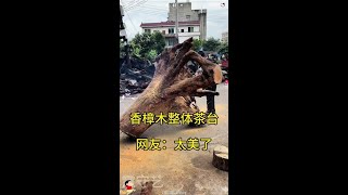 Very beautiful # root carvings # root carving tea table # tea table # coffee table # decorative item