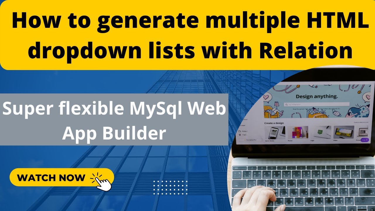 How to generate multiple HTML dropdown lists with Relation | Super ...