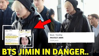 Bts Jimin Received Death Threats And Armys Are Panicking Jungkook & Jimin Departure To Japan 231123