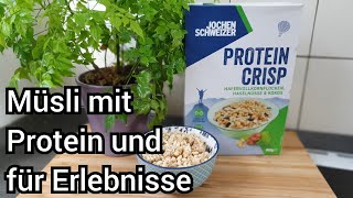 Jochen Schweizer Protein Crisp Musli Fur Erlebnisse Foodloaf Youtube