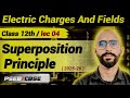04 Superposition Principle Electrostatics | PSEB/CBSE