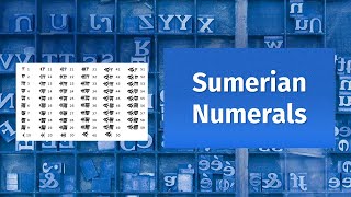 Sumerian Numerals