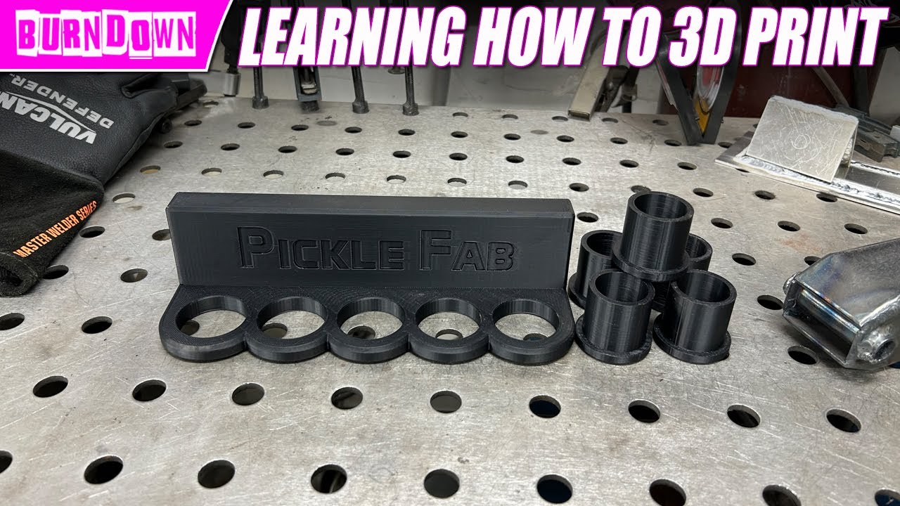 My First 3D Print - YouTube