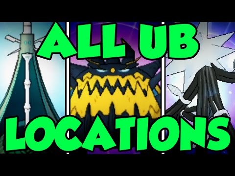 ALL Ultra Beast Locations - Pokémon Sun and Moon 