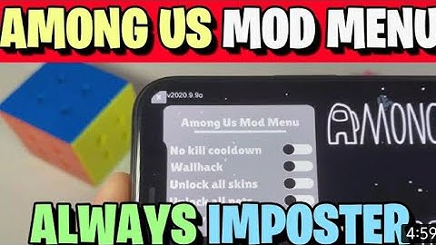 Among Us Mod Menu Android/iOS - Always Imposter - No Kill Cooldown - Among Us Hack