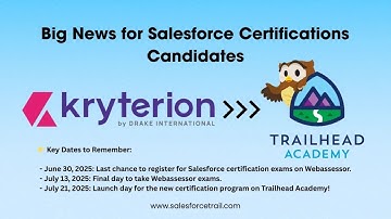 How to Register for Salesforce Certifications (New Process on Trailhead)