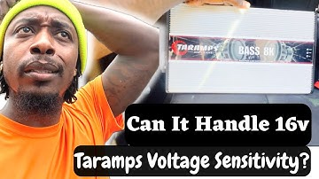 Taramps Voltage Sensitivity True Or False| Can It Run On 16v Setup?|