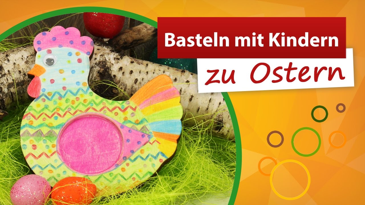 🐥 Einfache Bastelidee 🐥 Malen / Basteln mit Kindern zu