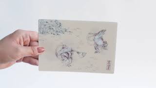 鳥獣戯画ささらおどり | GAPLAS