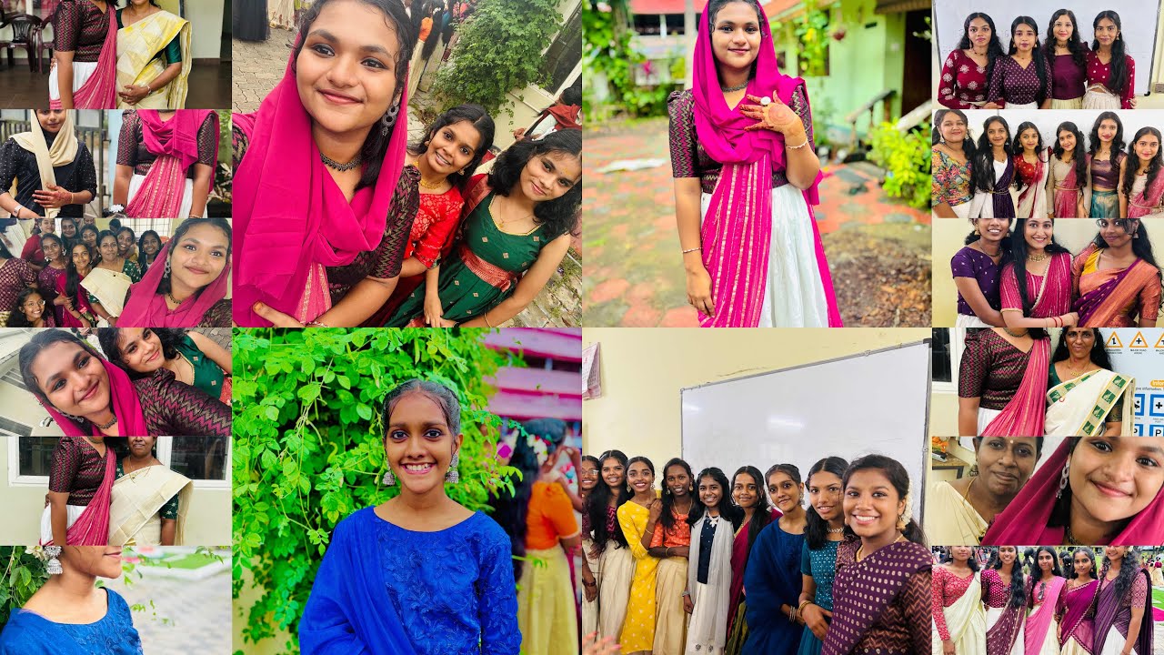 ഓണം celebration 🙈❤️🌹#school 