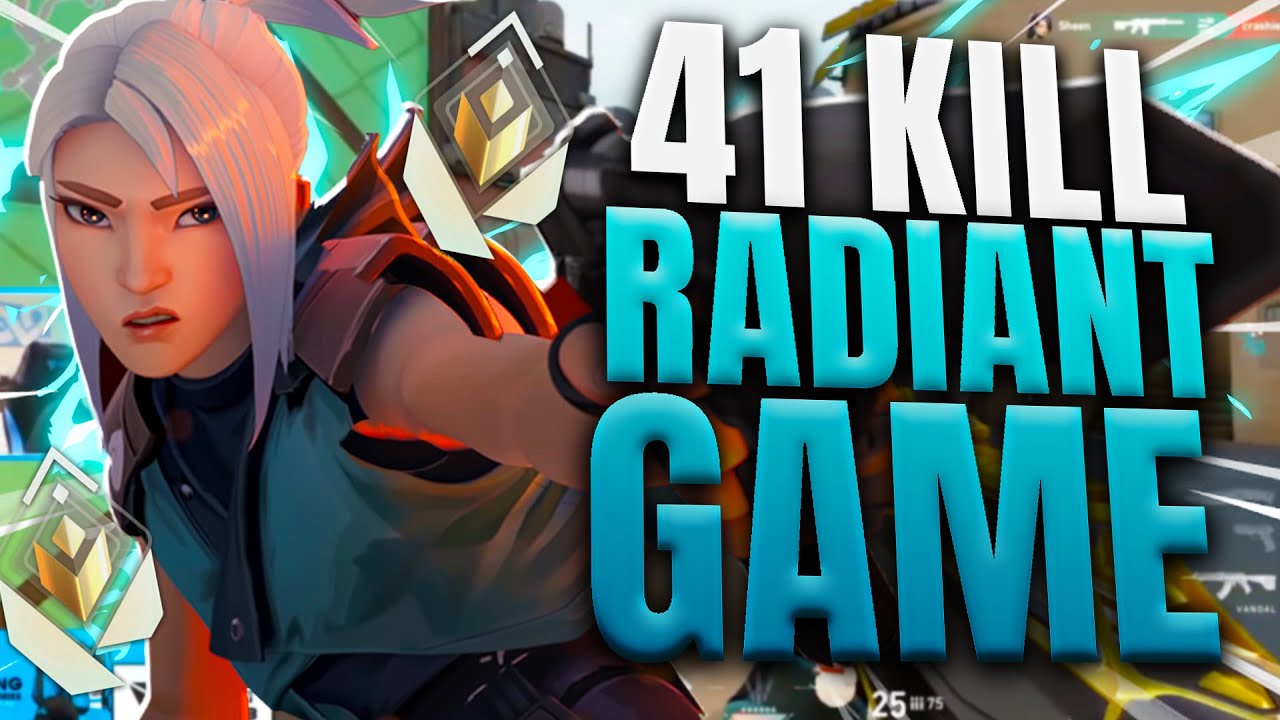 I GOT 41 KILLS IN A RADIANT RANKED MATCH ???