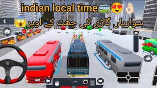 bussimulator india 3d indian local bus driving pick n drop #youtubegaming #trendingvideo #foryou screenshot 4