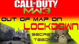 MW3 Glitches: Out of Map on Lockdown - Secret Giant Teddy Bear