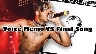 XXXTENTACION - Voice Memo vs Final Song