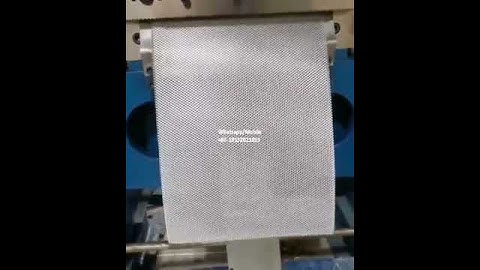micro expanded mesh making machine for filter